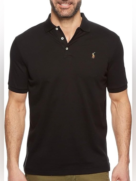 Polo Ralph Lauren Other - Polo by Ralph Lauren Black Short-Sleeve Polo with Embroidered Pony